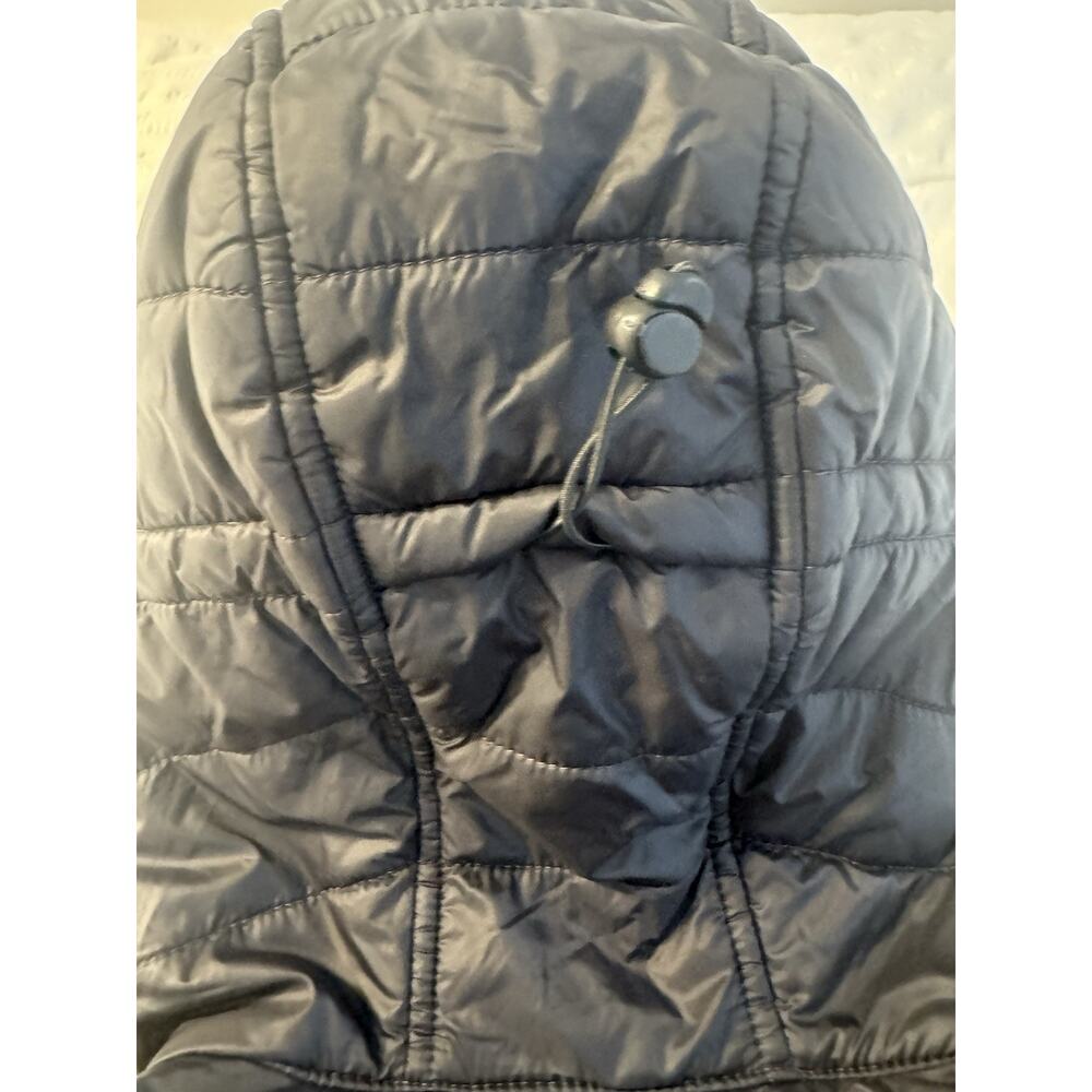 Lands’ End Wanderweight Down Jacket Black Packable Winter Down Women's Medium - Picture 7 of 8